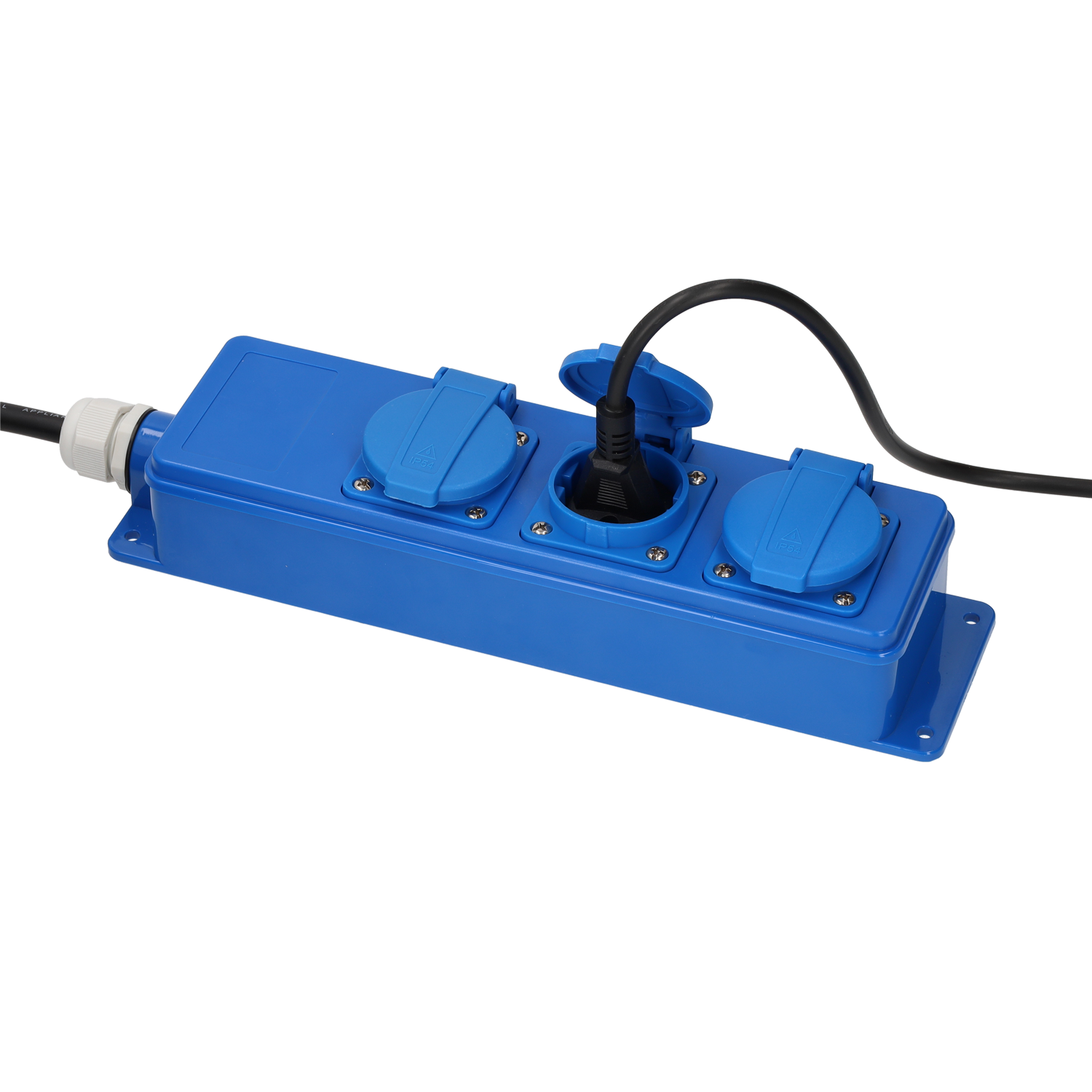 Extension cable with CEE plug and triple socket - Haba