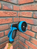 Water hose blue/black extendable up to 30m