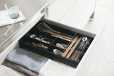 Extendable cutlery drawer organizer Tower - Yamazaki