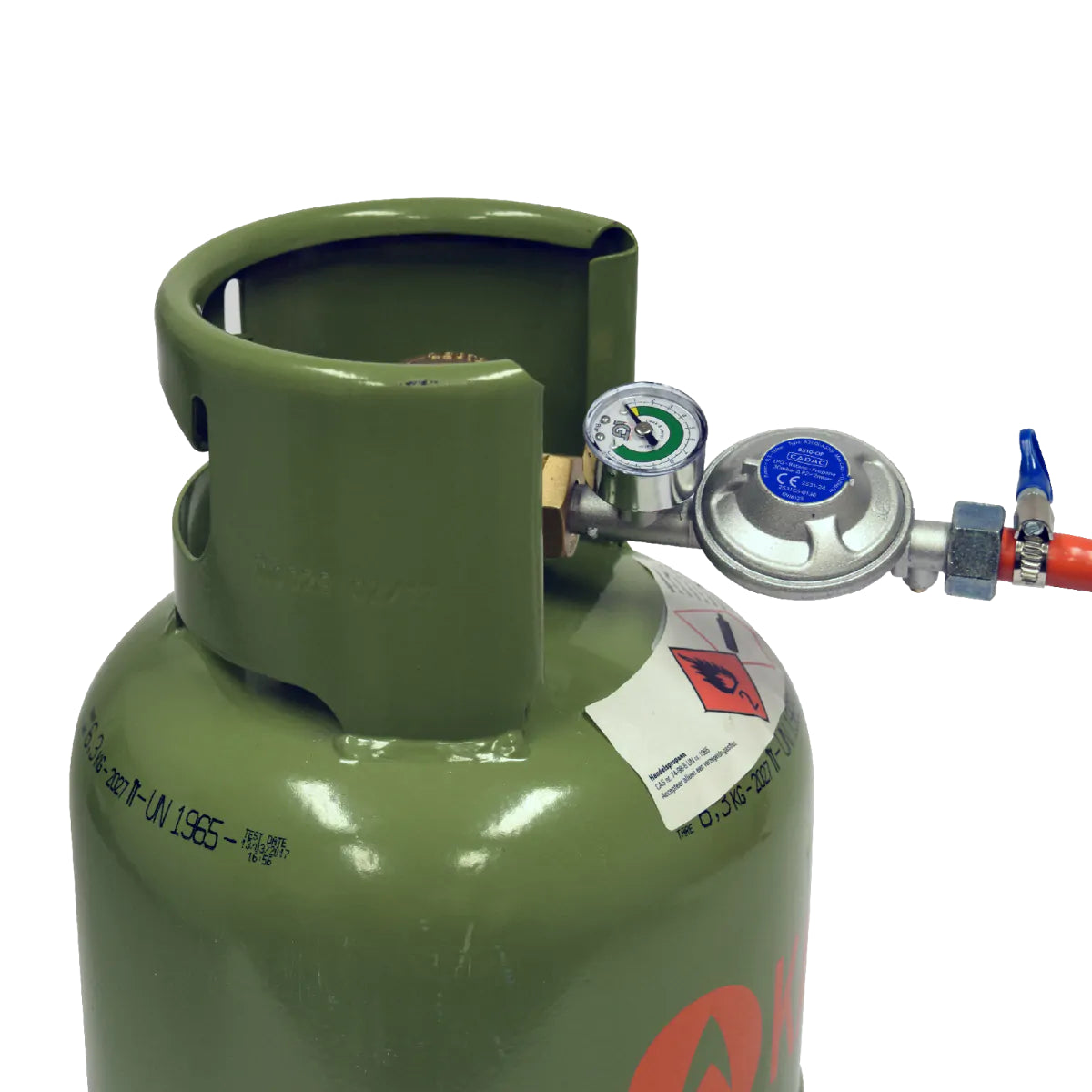 Universal pressure regulator with overflow - Cadac