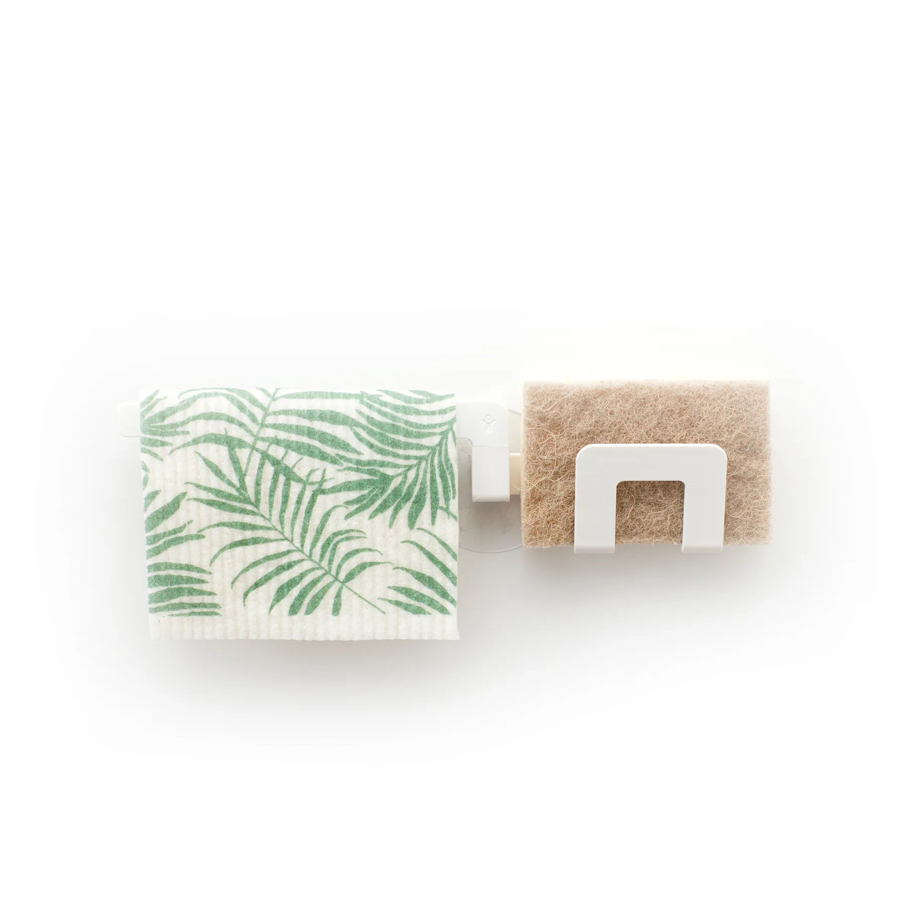 Dishcloth and sponge holder 2-in-1 with suction cup Do-Dish- Bosign