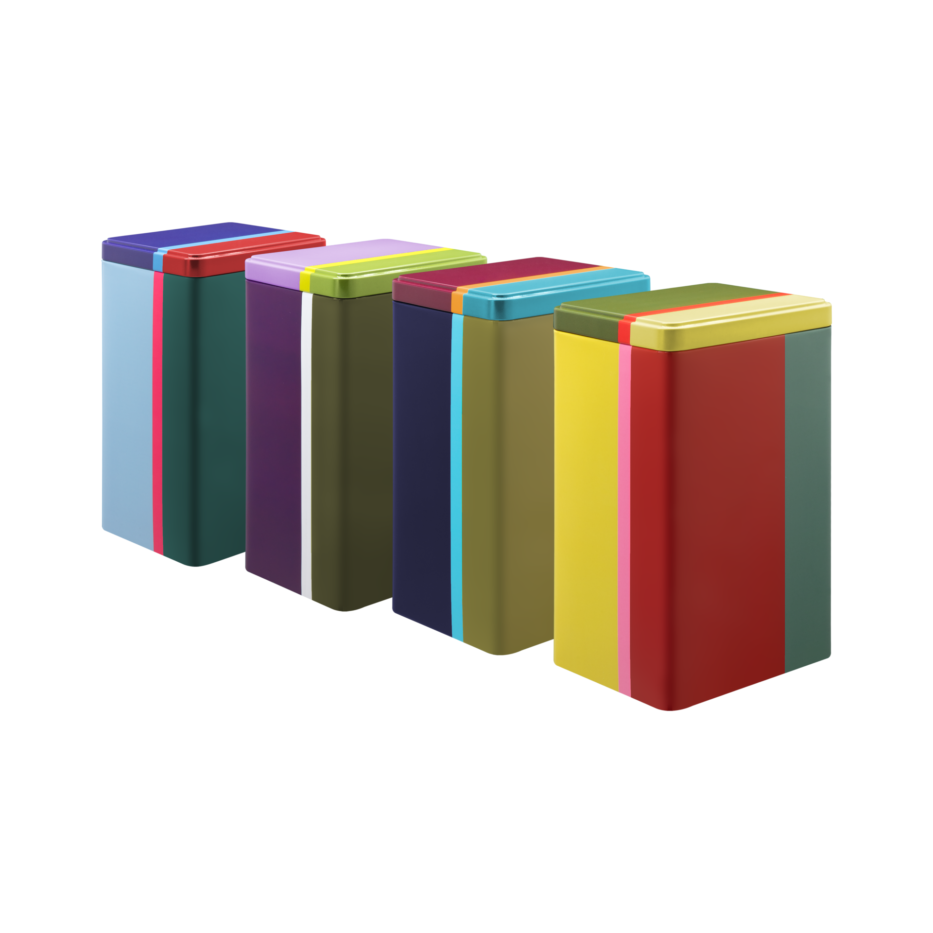 Set of 4 storage tins Yara - Remember