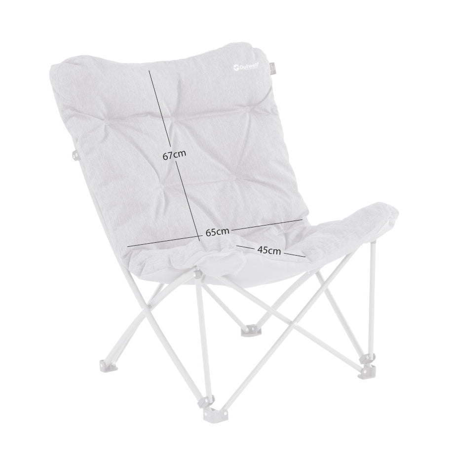 Foldable low lounge chair Fremont Lake - Outwell