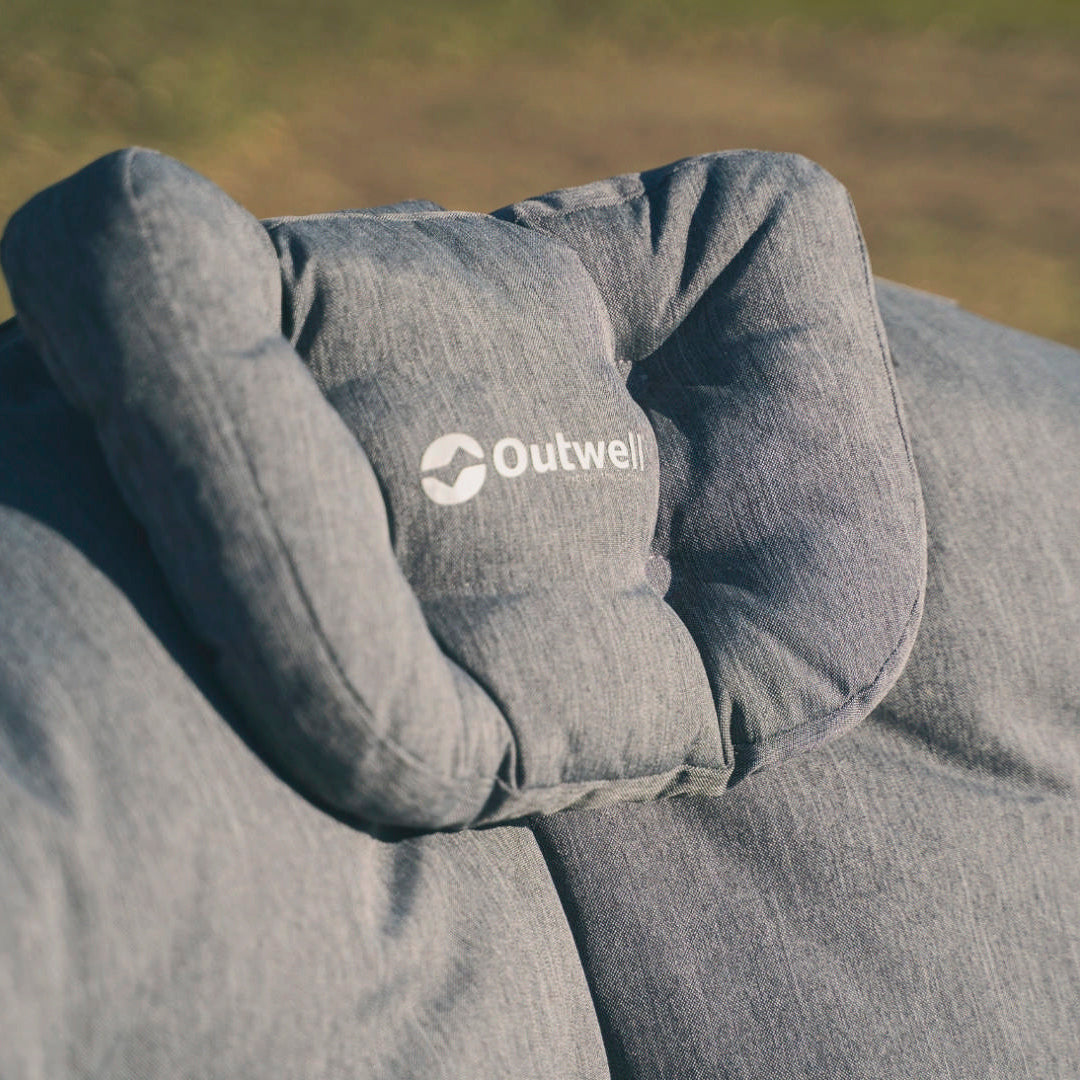 Foldable round low lounge chair Kentucky Lake - Outwell