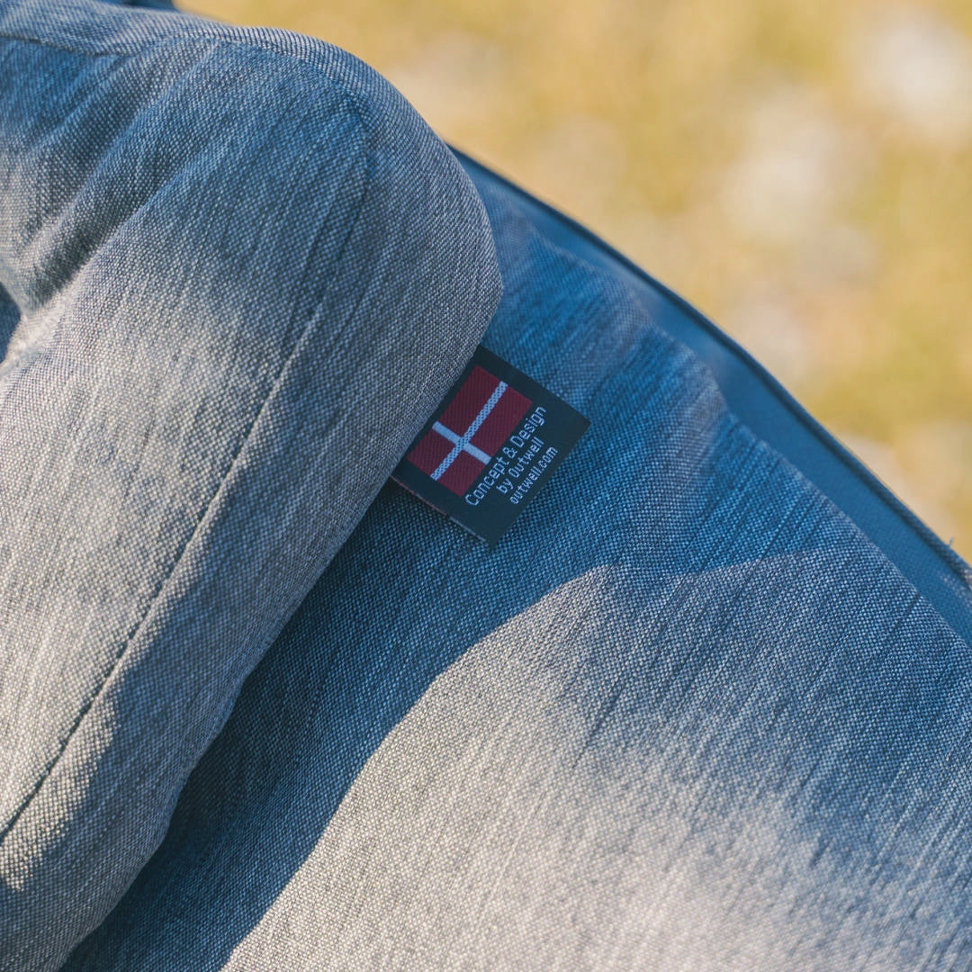 Foldable round low lounge chair Kentucky Lake - Outwell