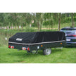 Folding trailer with inflatable awning for 4 people Jamet Air model 2025
