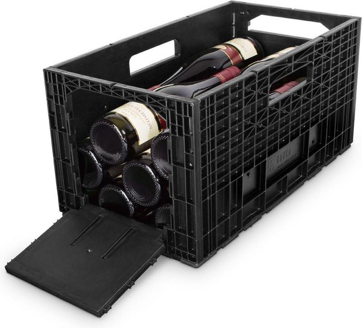Foldable wine box for 12 bottles - Isoco Technology Plastics