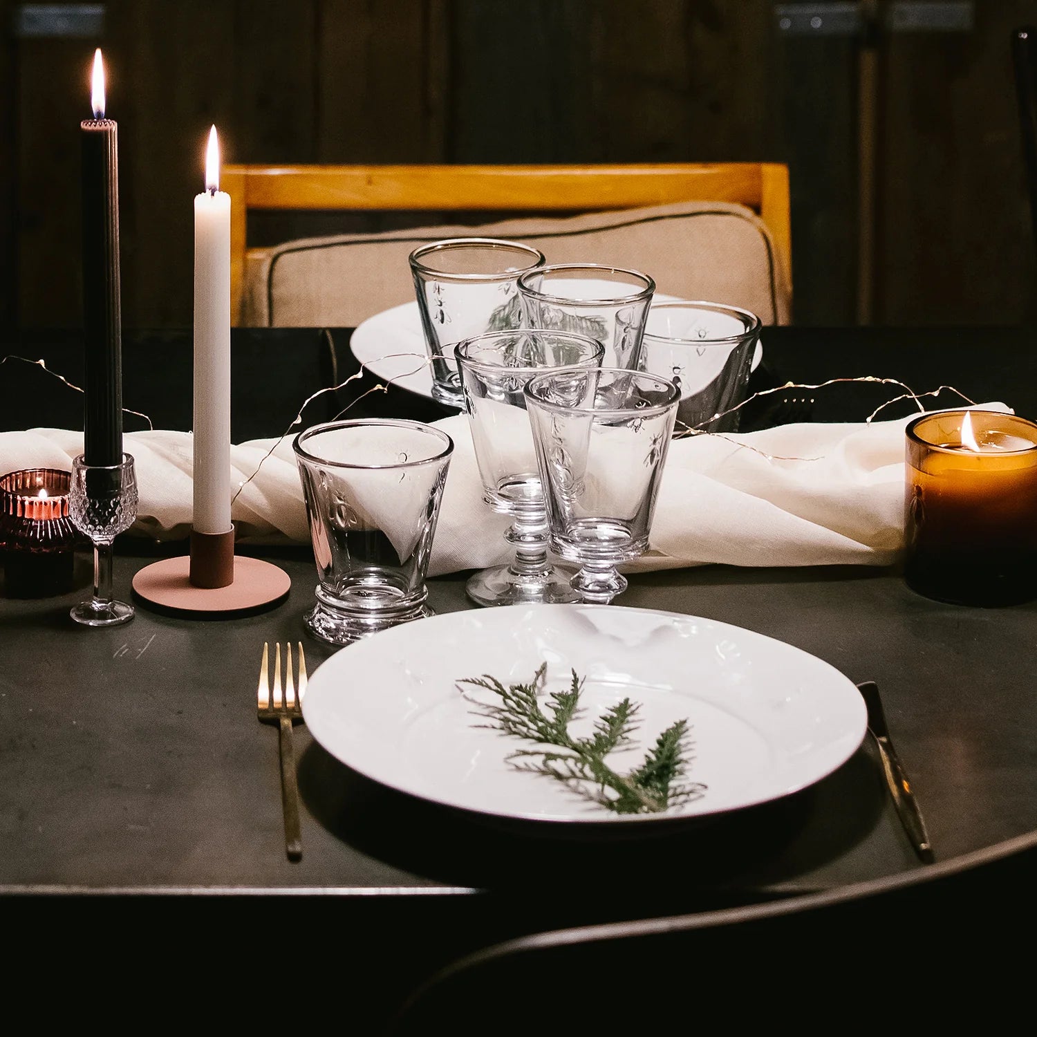 Glasses for water and wine Abeille - La Rochère