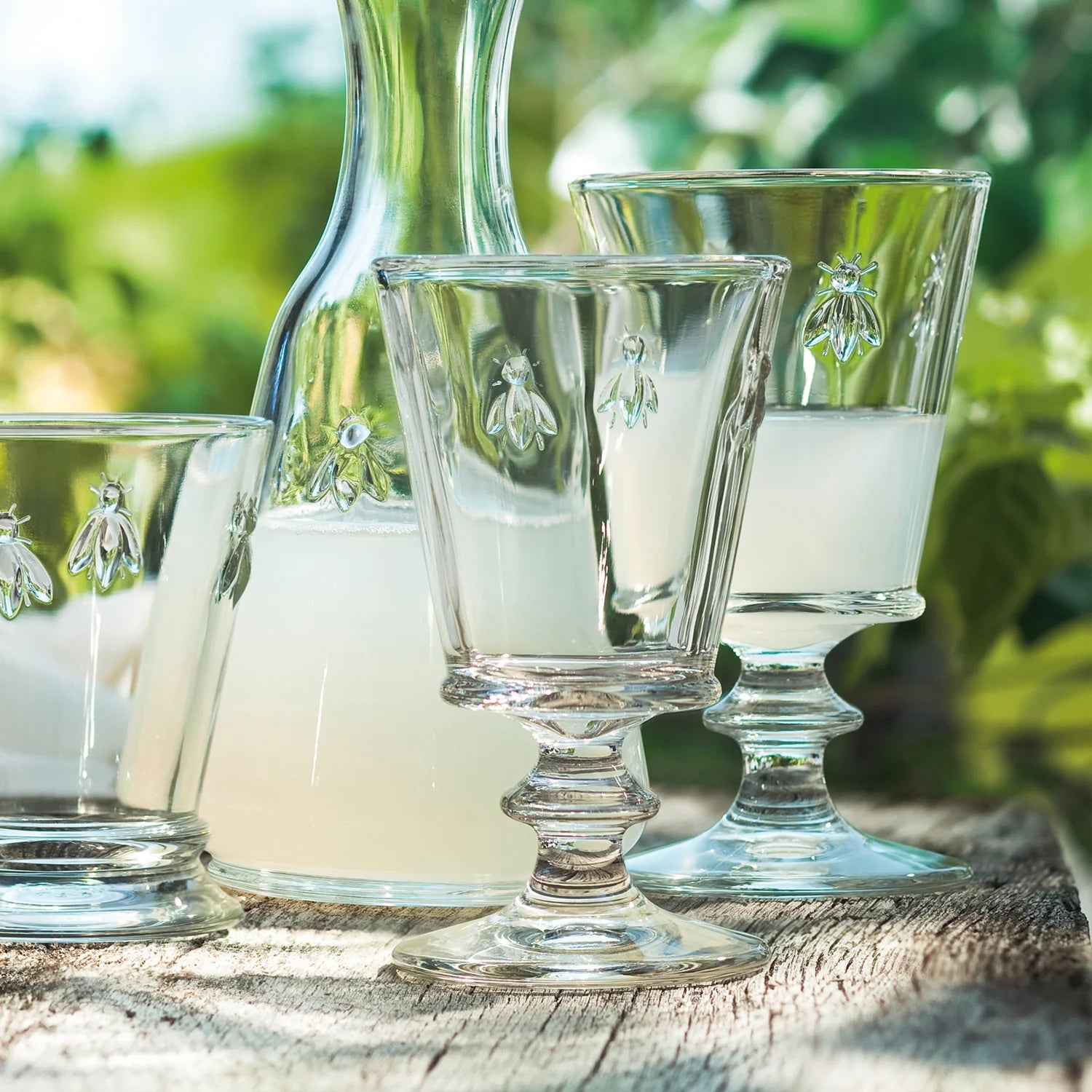 Glasses for water and wine Abeille - La Rochère