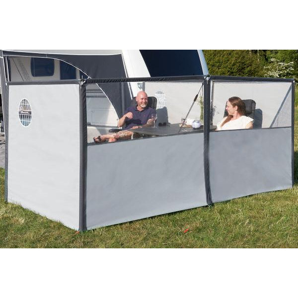 Windscherm Flex 3 delig Grey