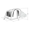 Outwell Wolfburg Air - Drive away inflatable awning