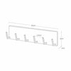 Tower Kitchen utensils strip Film hook - Yamazaki