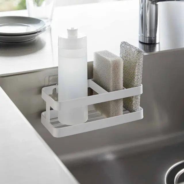 Tower Sponge & bottle holder Film hook - Yamazaki