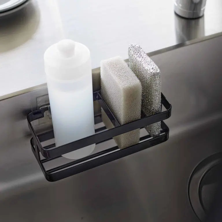 Tower Sponge & bottle holder Film hook - Yamazaki