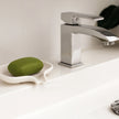 Soap dish made of silicone - anti-slip with drip groove - Flow™ - Bosign