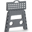 Foldable step stool in various sizes - anthracite - Zeller