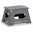 Foldable step stool in various sizes - anthracite - Zeller
