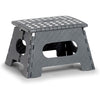 Foldable step stool in various sizes - anthracite - Zeller