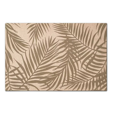 Placemat met palmblad motief - verschillende kleuren - Zeller