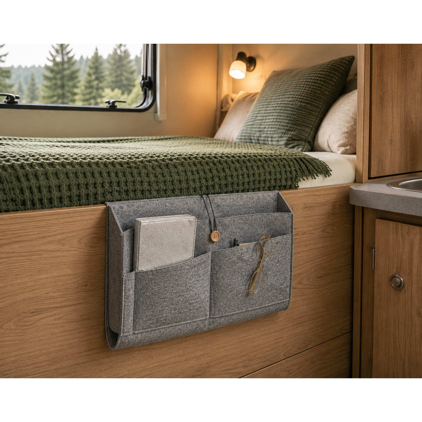 Filzsitz/Bett-Organizer - Zeller