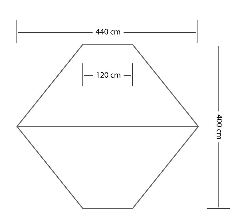 Sunshade Tarp 5 BTC - EuroTrail